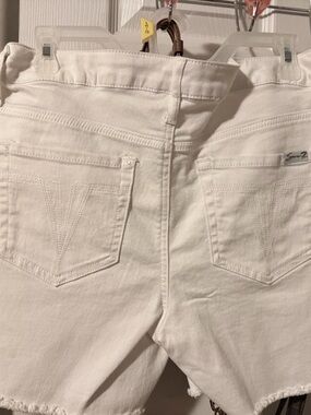 Seven7 White Denim Shorts